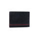 Pánská kožená peněženka Segali 753.115.2007 black/red
