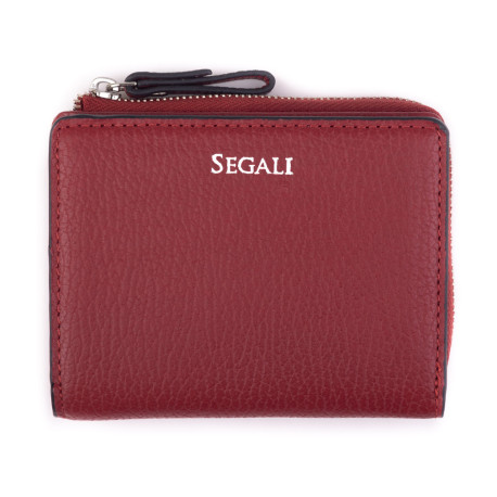 Dámská kožená peněženka Segali SG-7412 portwine