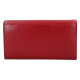 Dámská kožená luxusní peněženka Lagen 3737 red