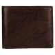Lagen V-75 pánská kožená peněženka tm.hnědá