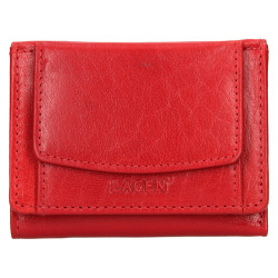 Lagen malá kožená peněženka W-2031 červená