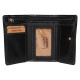 Dámská kožená luxusní peněženka Lagen HT-33/T black