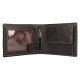 Pánská kožená peněženka Lagen 615196 black/brown