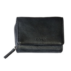 Dámská kožená luxusní peněženka Lagen 4721/R charcoal