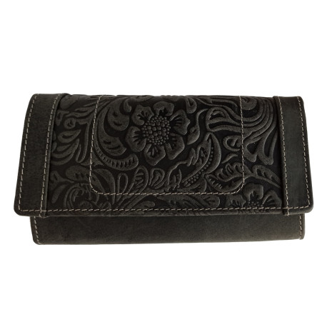Dámská kožená peněženka Tom 9606/082 černá