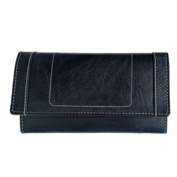 Dámská kožená peněženka Tom 9606/93 tm.modrá