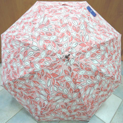 Deštník holový Tom Tailor 403 růžový/vzor