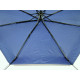 Deštník skládací Falconetti LF-140 modrý/průhledný