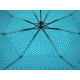 Deštník skládací Blue Drop A552DC tyrkysový