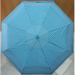Deštník skládací Blue Drop A552DC tyrkysový