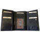 Dámská kožená peněženka SendiDesign B-725 black